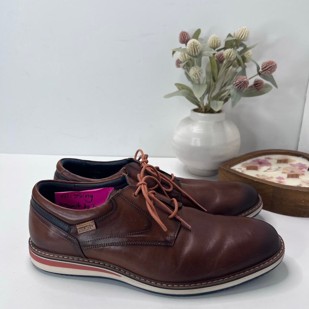 Pikolinos Avila M1T-4050 Leather Oxford Shoe Cuero Men 10/EU 44